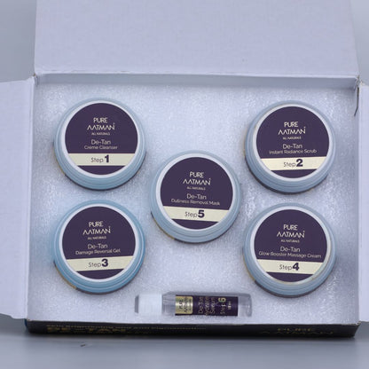 Pure Aatman De Tan Facial Kit with enriched with Cloves, Eucalyptus