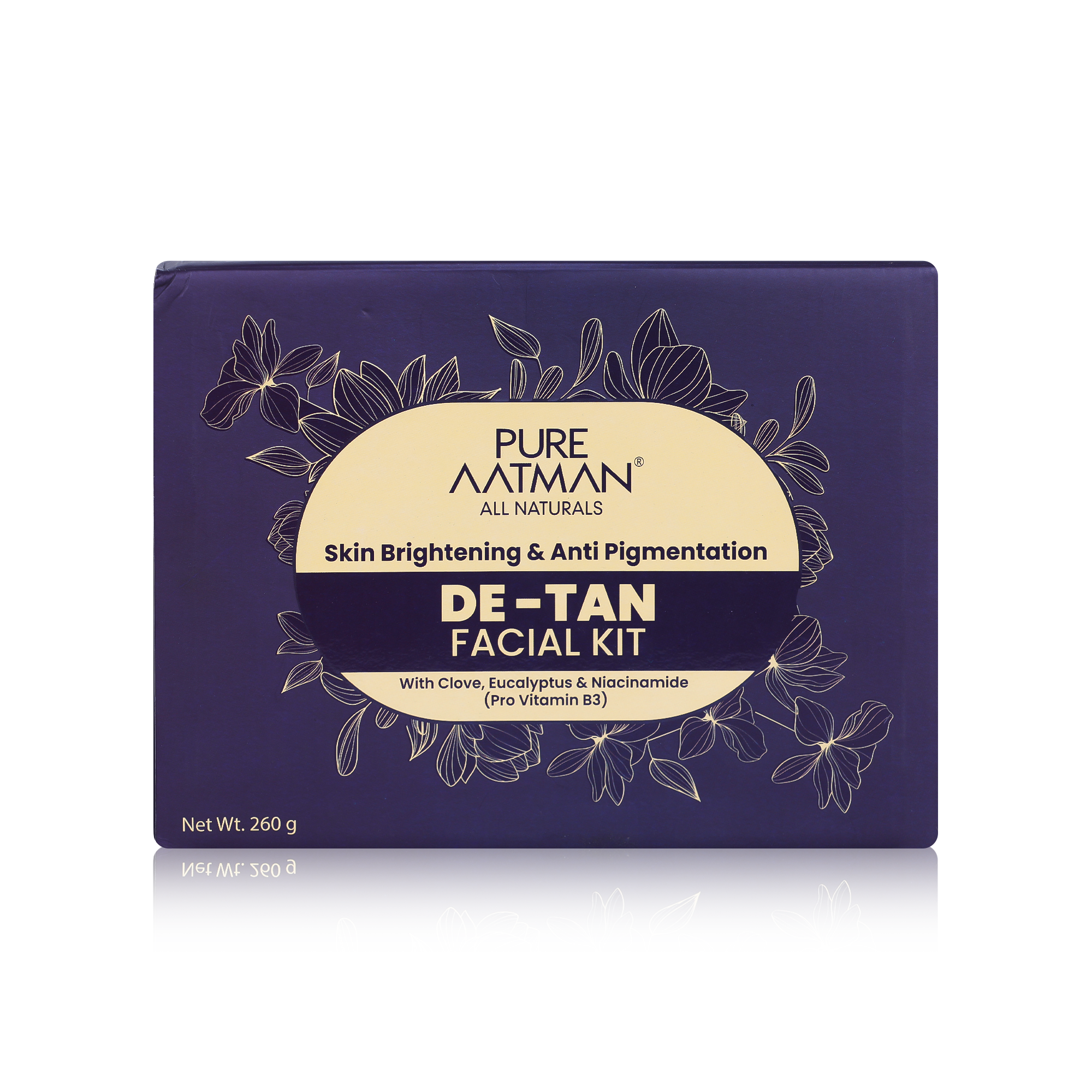 Pure Aatman De Tan Facial Kit with enriched with Cloves, Eucalyptus