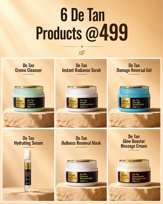 Buy 6 @499 - De-Tan 6 Step Complete De-Tan Removal Kit