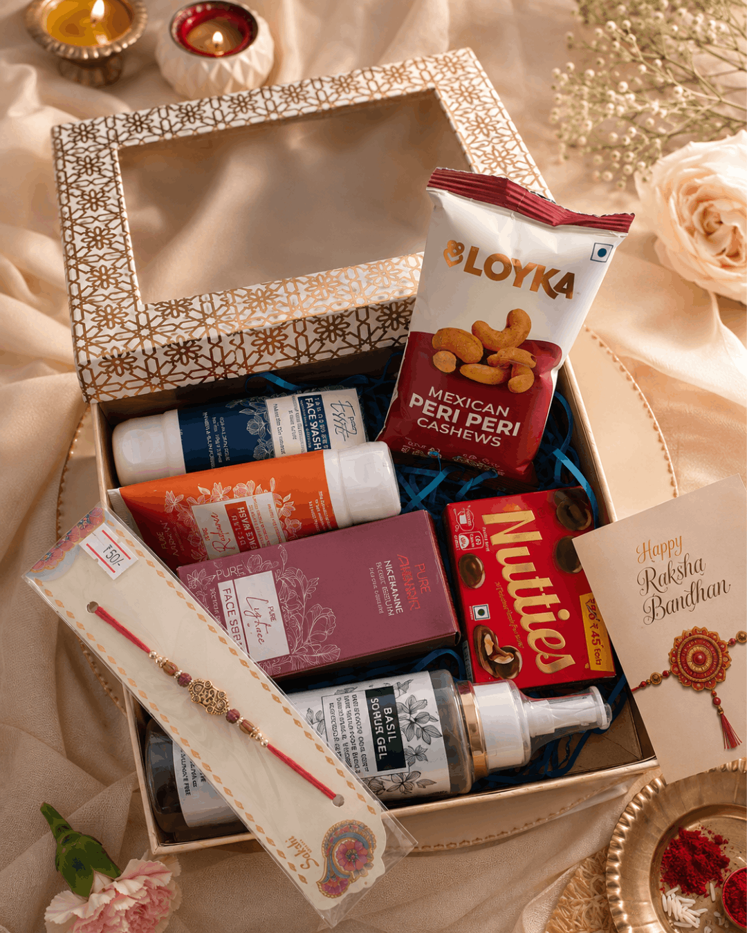 Pure Aatman Rakhi Special Skin Care Gift Box