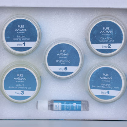 Pure Aatman Dark Spot Reduction and Tan Removal enriched with Vitamin-C and Hyaluronic acid with 6 steps