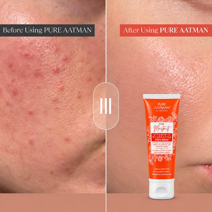 Vitamin C Face Wash with Pink Grapefruit for Brightening and Clear Skin