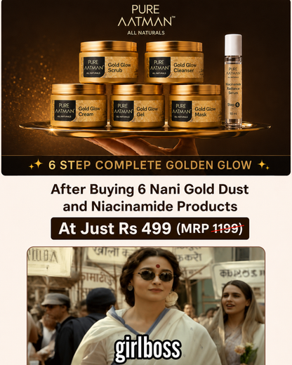 Nani Gold Dust & Niacinamide 6 Products Kit at Rs 499