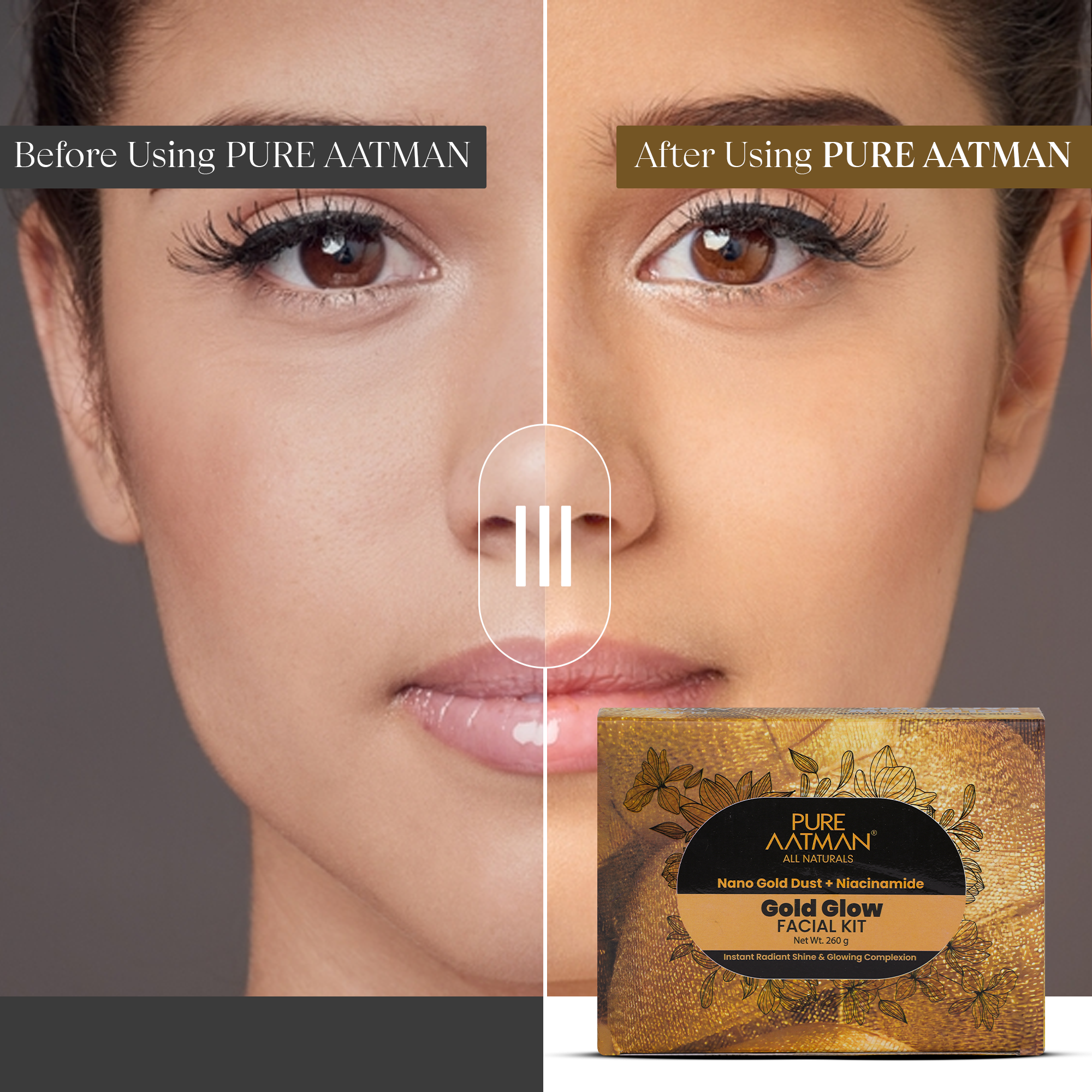 Pure Aatman Enriched with Nani Gold Dust and Niacinamide