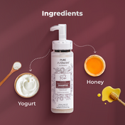 2 in 1 Yogurt & Honey Shampoo & Conditioner Promotes Healthy, Shiny and Glossy Hair | Makes Hair Soft & Smooth | Paraben & Sulphate FREE | 200ml