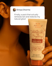 De-Tan Face Pack,with rice water and tomato extract, designed to reduce tanning and enhance natural glow, 100 gms
