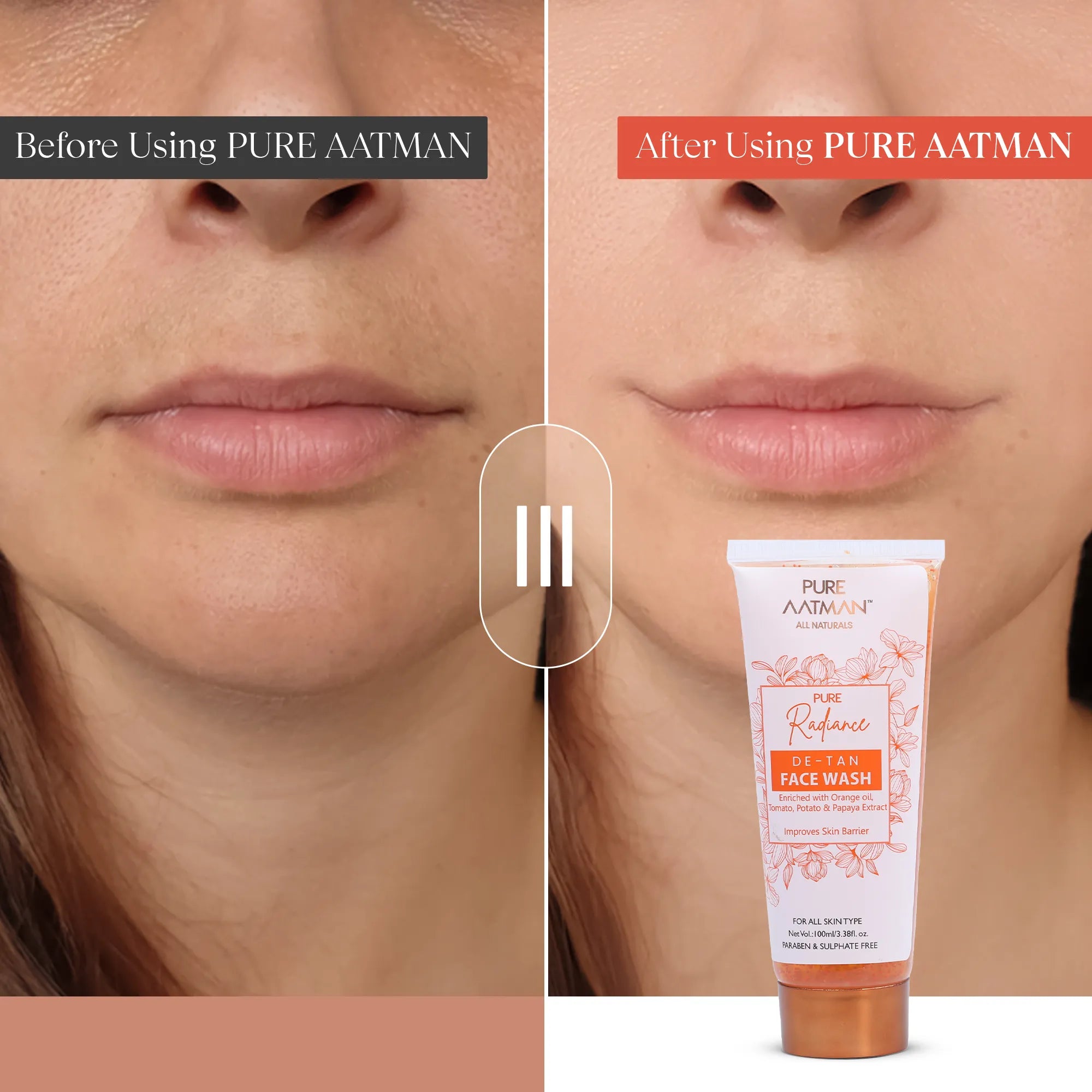 De-Tan Combo Pack(Face Wash, Face Scrub,Face pack)