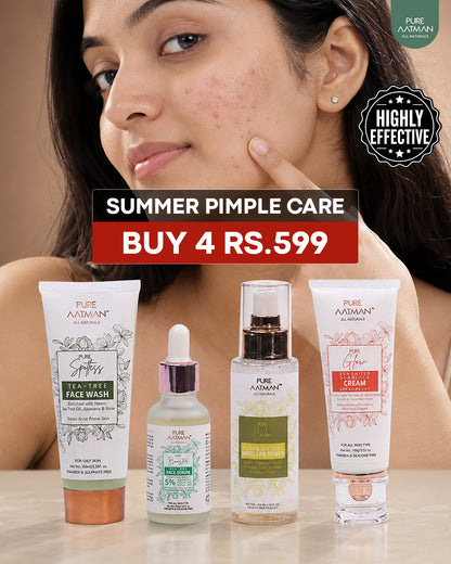 Pure Aatman Summer Pimple Care Complete Routine Special Bundle Offer: ₹599