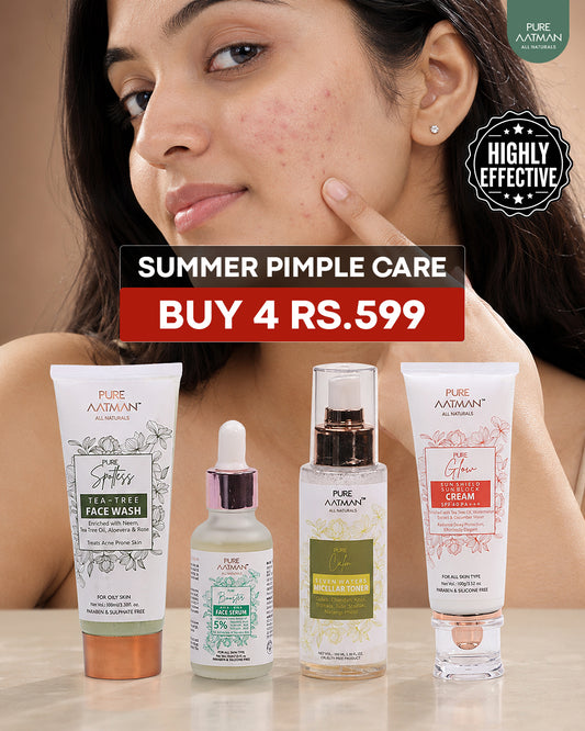 Pure Aatman Summer Pimple Care Complete Routine Special Bundle Offer: ₹599