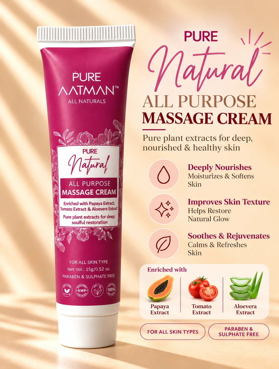 Pure Aatman Nature's Best Quality – Pack of 7 Skin Care Kit