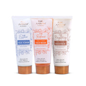 De-Tan Combo Pack(Face Wash, Face Scrub,Face pack)