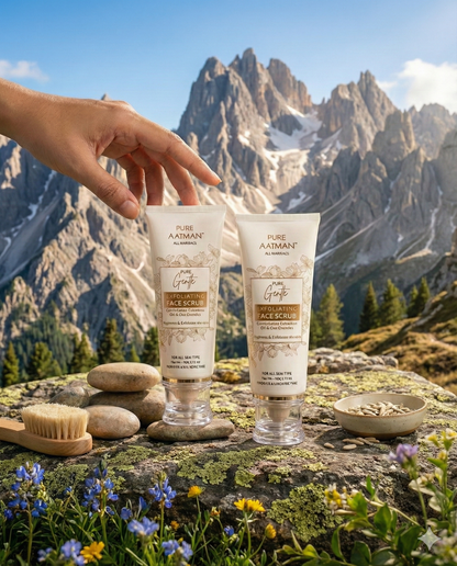 Pure Aatman Gentle Exfoliating Face Scrub – Pack of 2