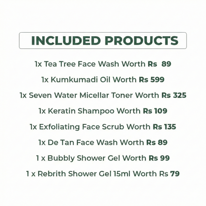 Pure Aatman Clear & Glow Ultimate Combo (PACK OF 8)