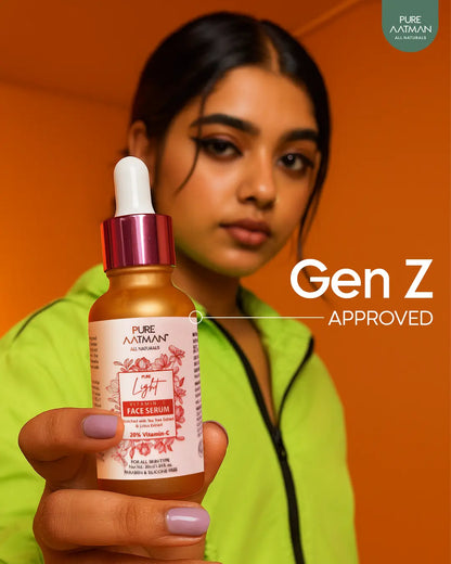 20% Vitamin C Face Serum for brightening and glowing skin | Reduces Hyperpigmentation, Anti Aging & Skin Repair | For Dark Circles & Fine Lines| 30 ml | Suitable for all skin type