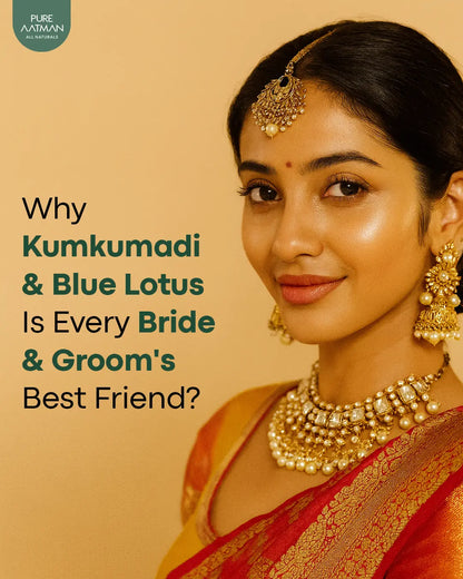 Kumkumadi Face Oil Enriched with Blue Lotus| Best Ayurvedic Herbal Face Oil for Dark Spots