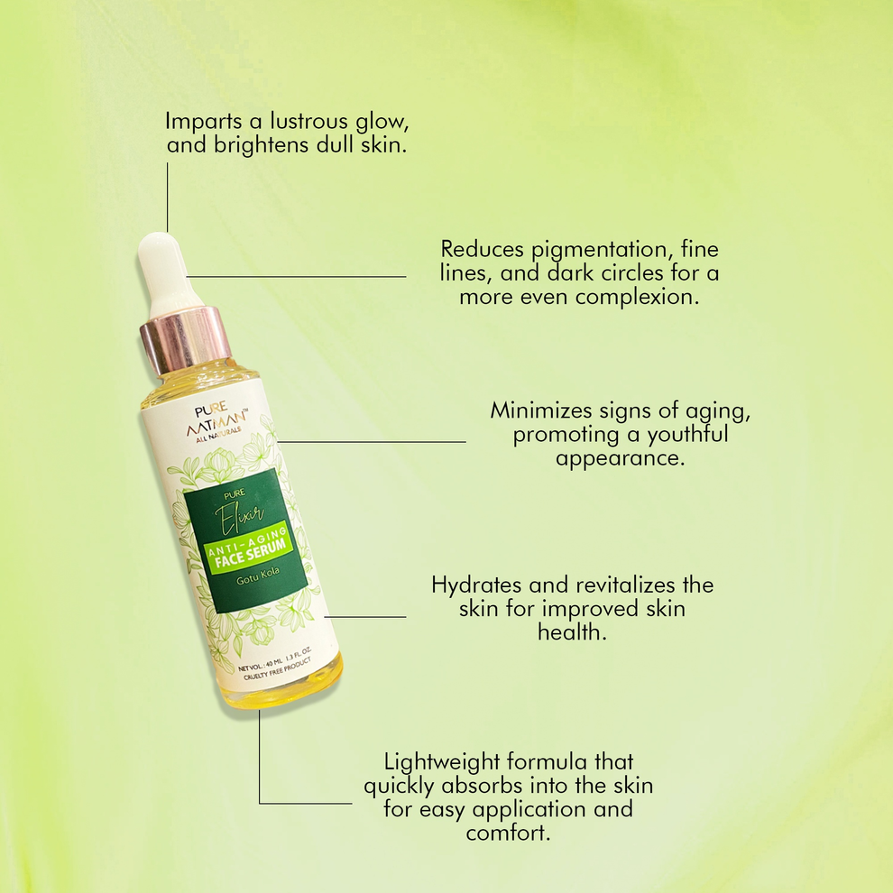 Best Serums For Aging Skin | Pure Elixir – Face Serum |Gota Kola Serum ...