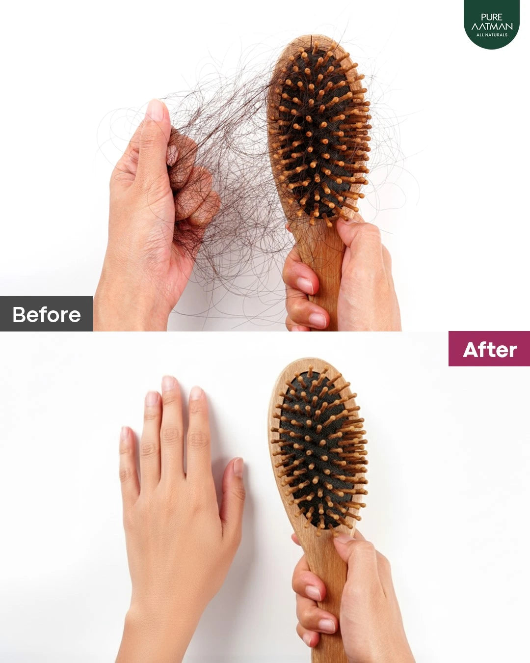 2 in 1 Keratin Shampoo & Conditioner for Hairfall,Straighter, Shinier Hair with Keratin & Bhringraj Oil, Nourishes Dry Hair, Controls Frizz Hair | Suitable for all Hairs | 200 ml + FREE  AYURVEDA HAIR OIL