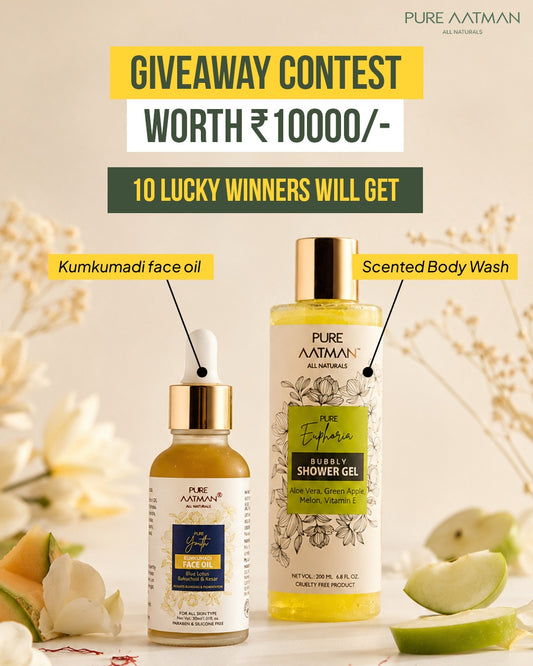 GIVEAWAY WINNERS - FREE KUMKUMADI OIL + SHOWER GEL