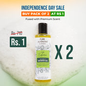 Green Apple & Melon Body Wash| Shower Gel with Aloevera| Clean, Healthy & Moisturized Skin I Paraben & Sulphate FREE I 200ml