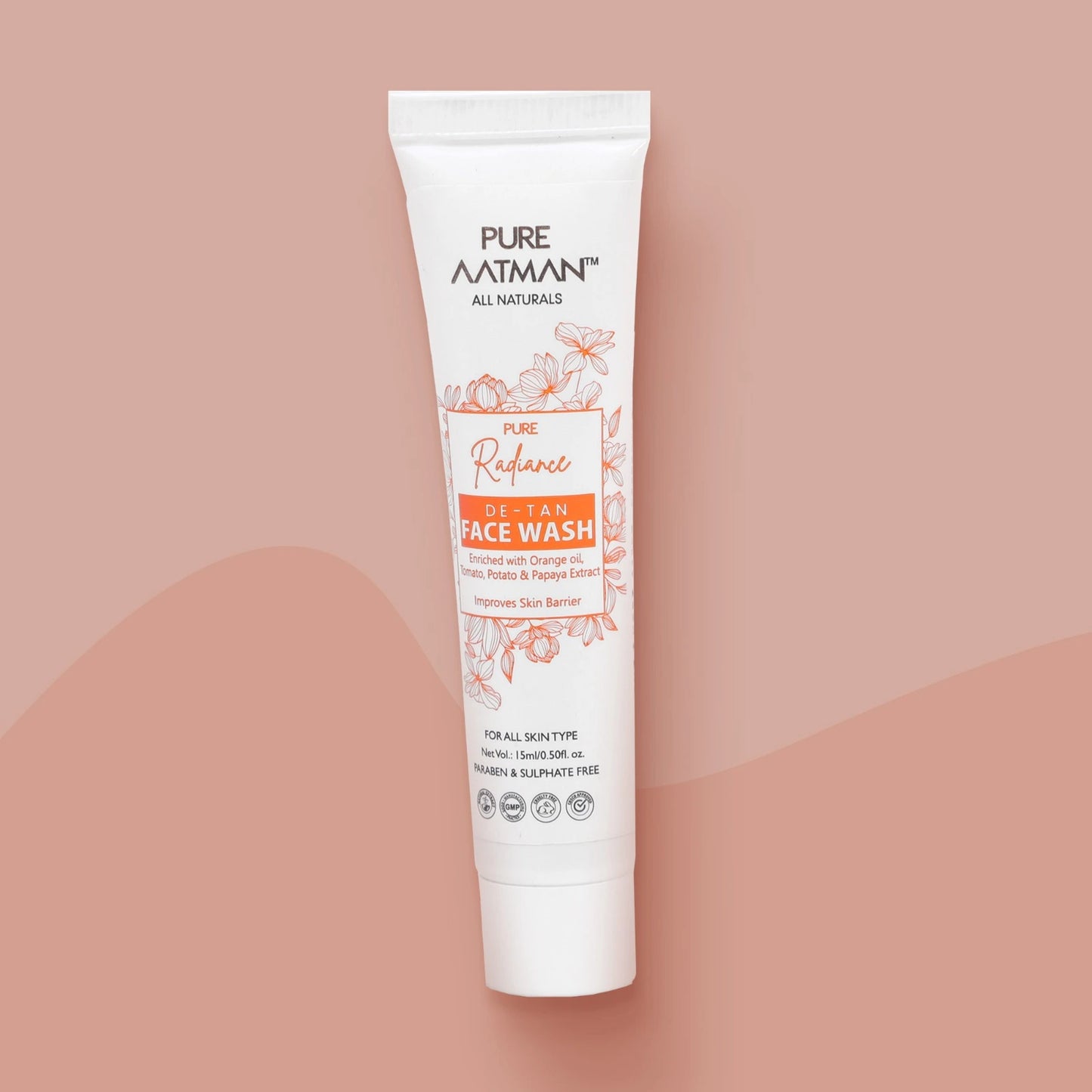 PURE AATMAN PURE RITUAL MICRO EXFOLIATOR FACE SCRUB Scrub  (100 g) + 15ML De Tan Face Wash & 15ML Keratin Shampoo