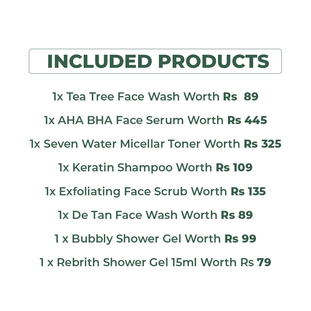 Pure Aatman Clear & Glow Ultimate Combo (PACK OF 8)