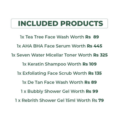 Pure Aatman Clear & Glow Ultimate Combo (PACK OF 8)