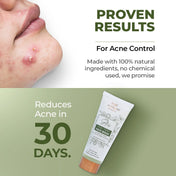 Tea Tree Oil & Aloevera Face Wash removes Oil, Acne & Pimples 100 ml - For Normal & Dry Skin, 100 ml