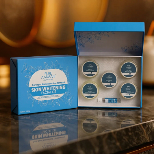 Pure Aatman Dark Spot Reduction and Tan Removal enriched with Vitamin-C and Hyaluronic acid with 6 steps