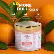 Vitamin C Day & Night Brightening Face cream | Enriched with Lotus & Orange Extract |100gm